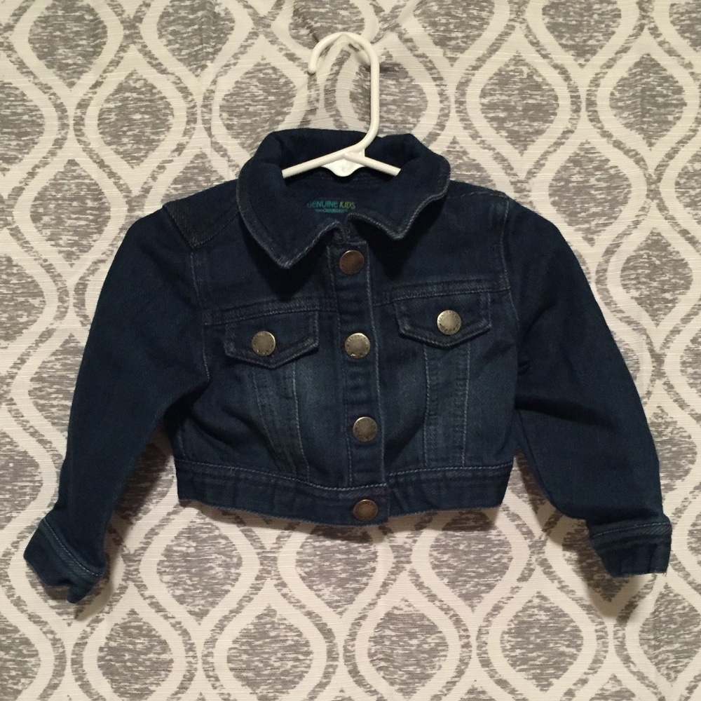Genuine Kids Cropped Soft Denim Jacket